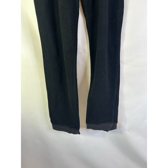Vintage 90s Marlboro Black Fleece Compass Drawstring Joggers Jogger Pant - Picture 2 of 7